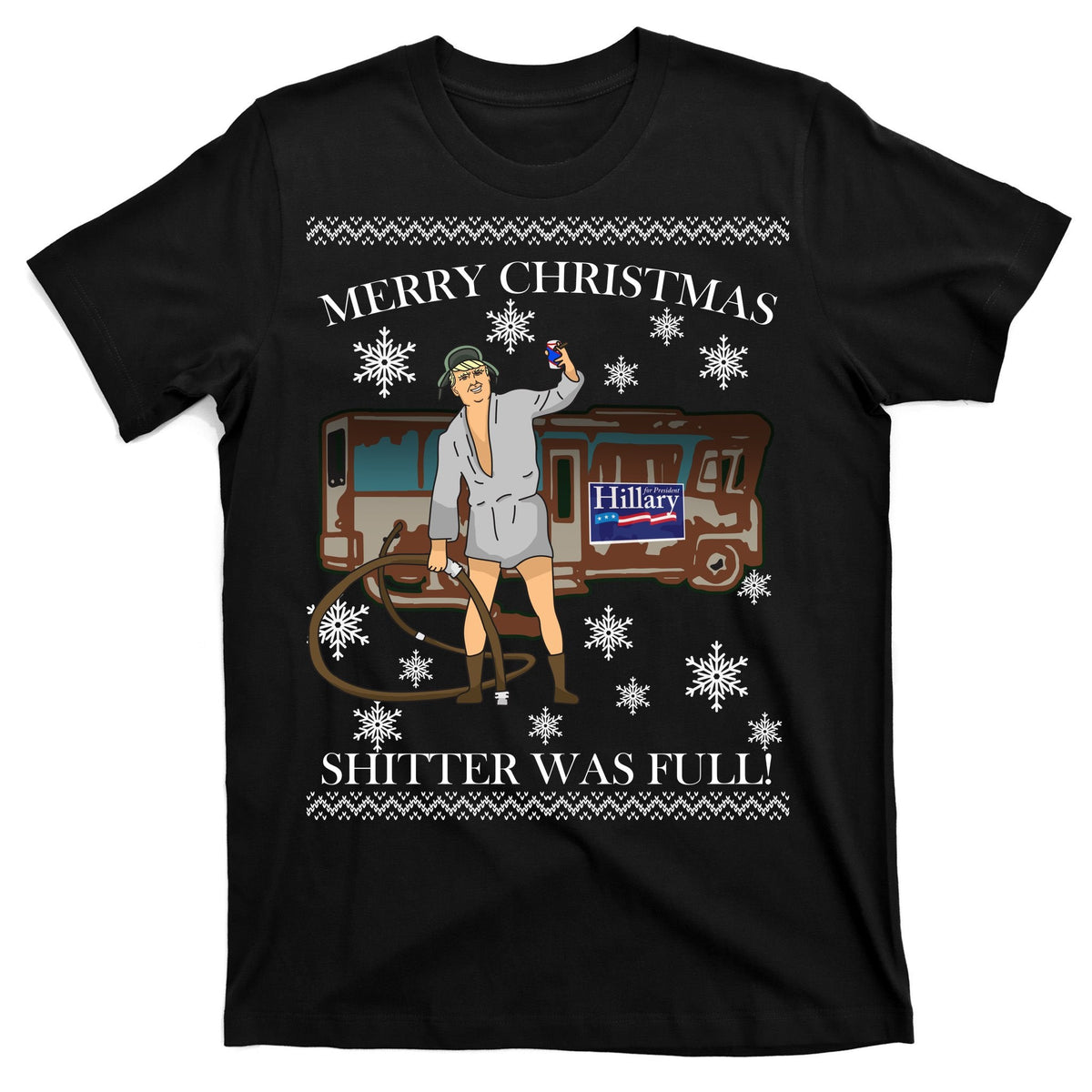Donald Trump Cousin Eddie Shitter Was Full T-Shirt product image 7