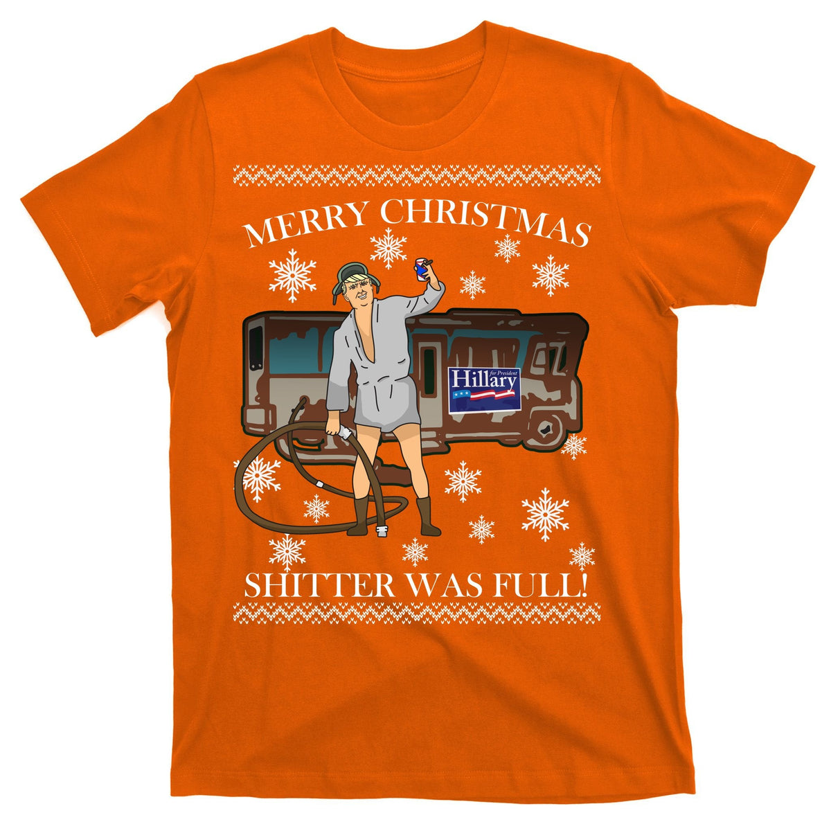 Donald Trump Cousin Eddie Shitter Was Full T-Shirt product image 5