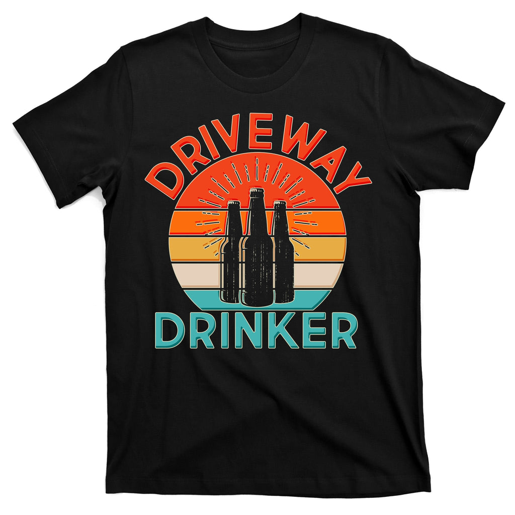 Driveway Drinker Retro T-Shirt product image 7