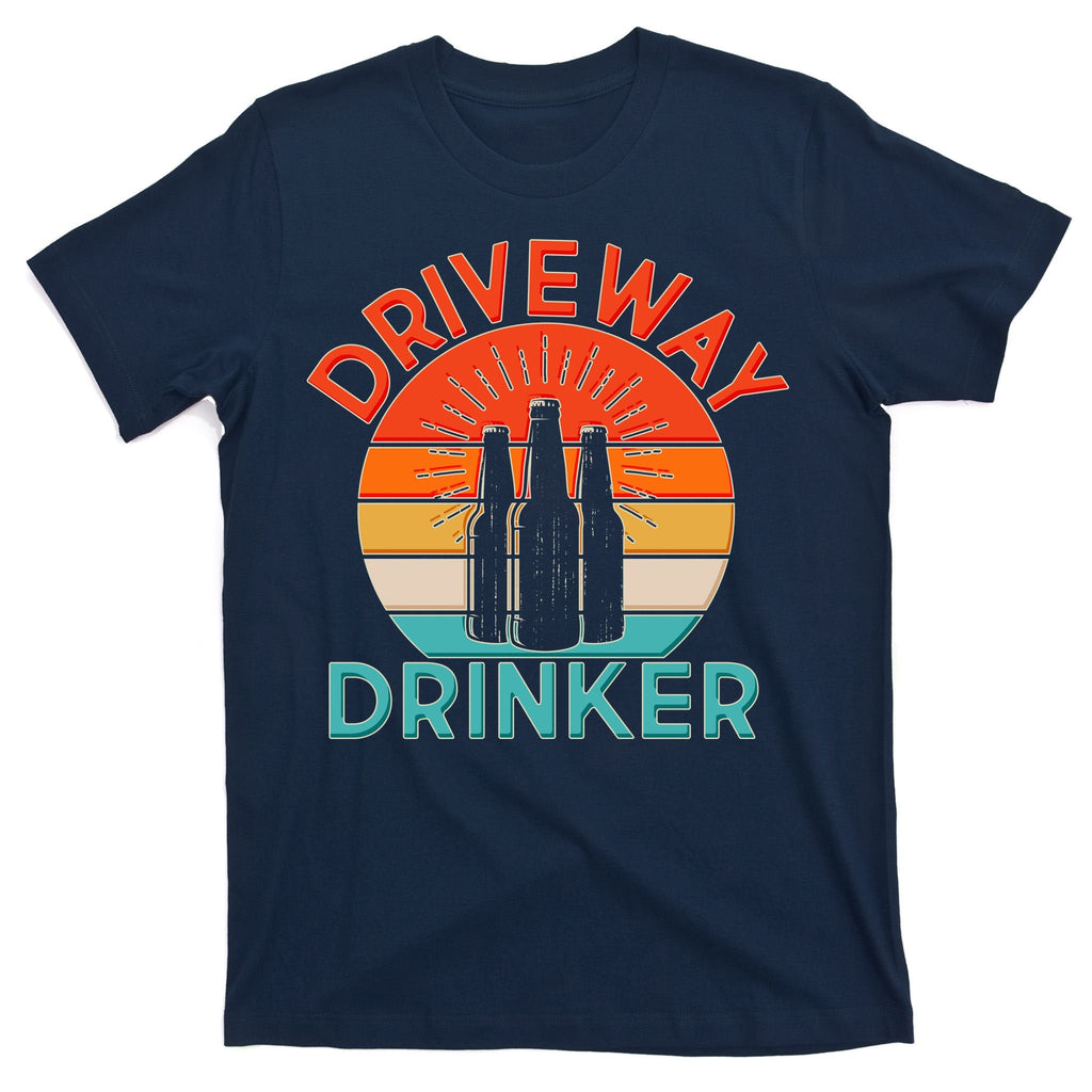 Driveway Drinker Retro T-Shirt product image 1