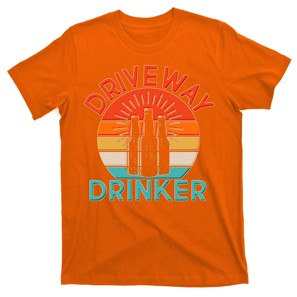 Driveway Drinker Retro T-Shirt product image 5