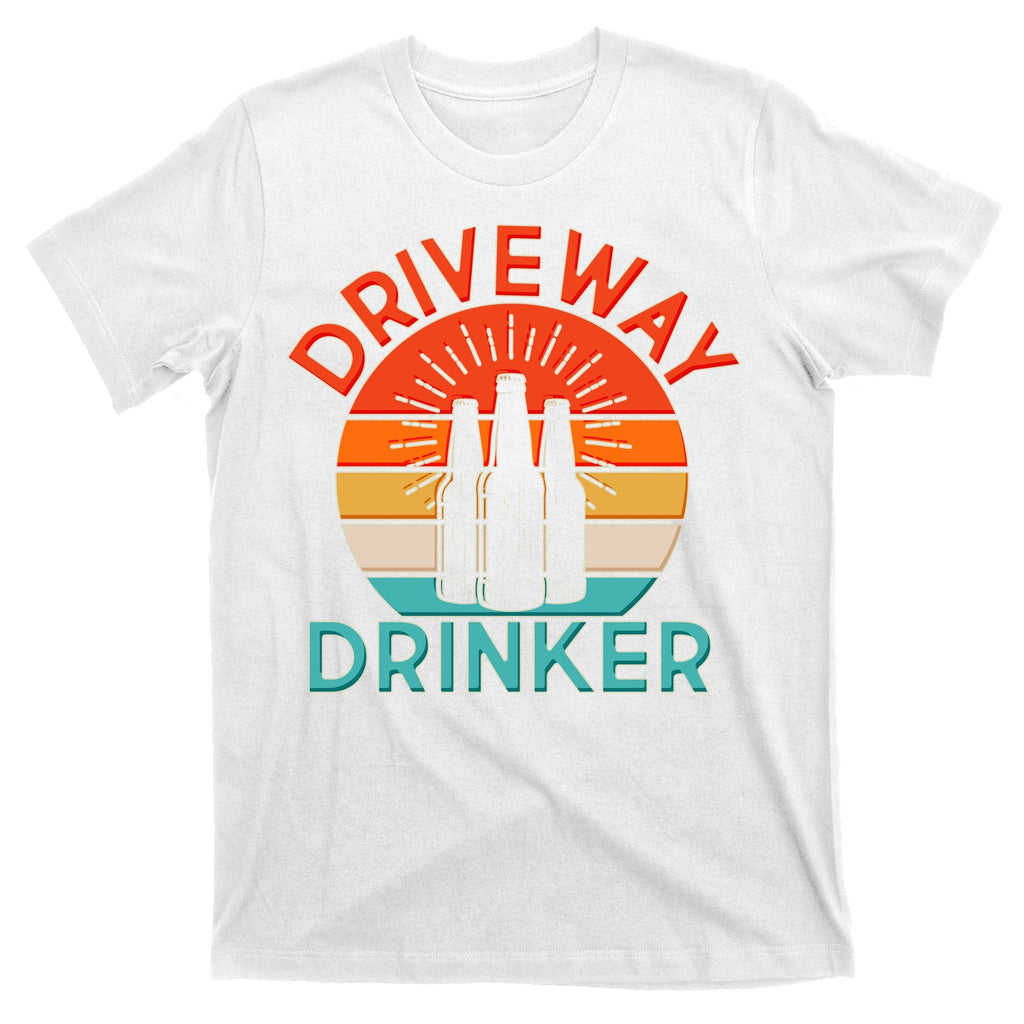 Driveway Drinker Retro T-Shirt product image 11