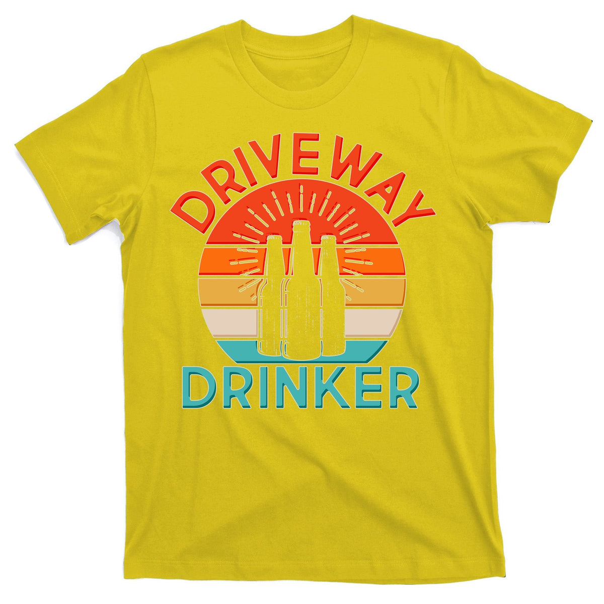 Driveway Drinker Retro T-Shirt product image 3