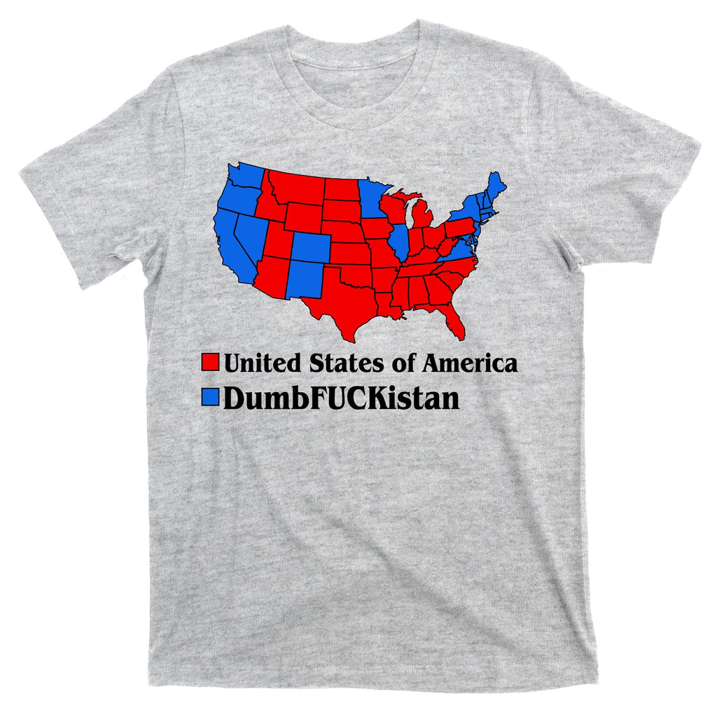 DumbFUCKistan Vs. United States of America Election Map product image 9