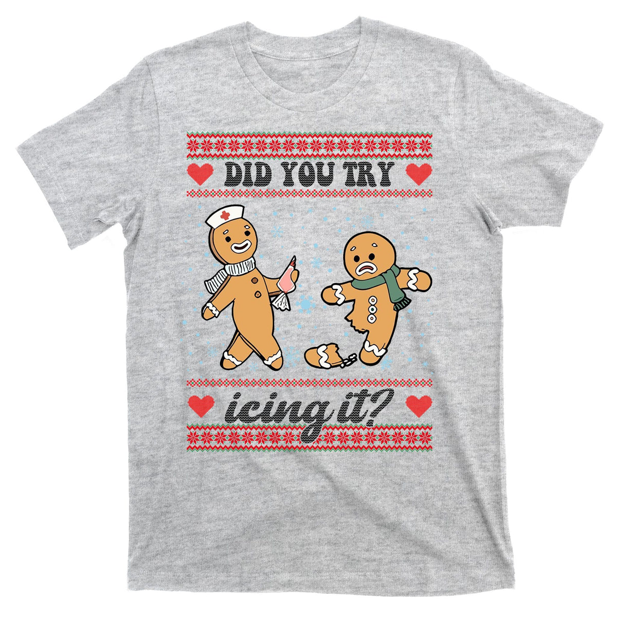 Did You Try Icing It Funny Christmas Gingerbread Cookie product image 9
