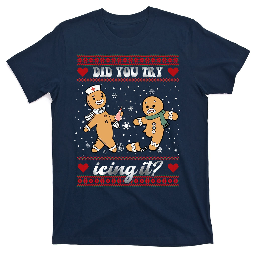 Did You Try Icing It Funny Christmas Gingerbread Cookie product image 1