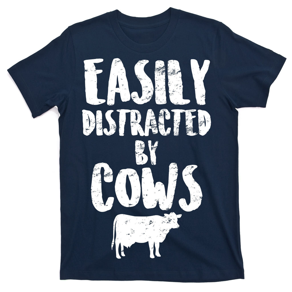 Easily Distracted By Cows T-Shirt product image 1