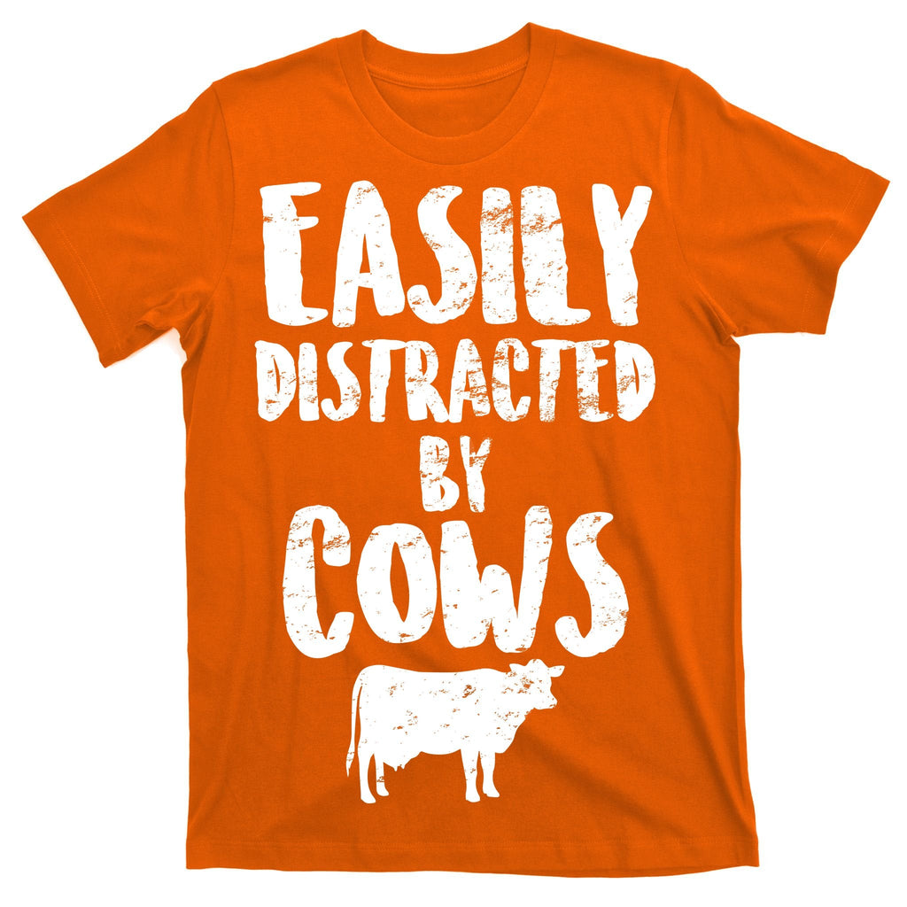 Easily Distracted By Cows T-Shirt product image 5
