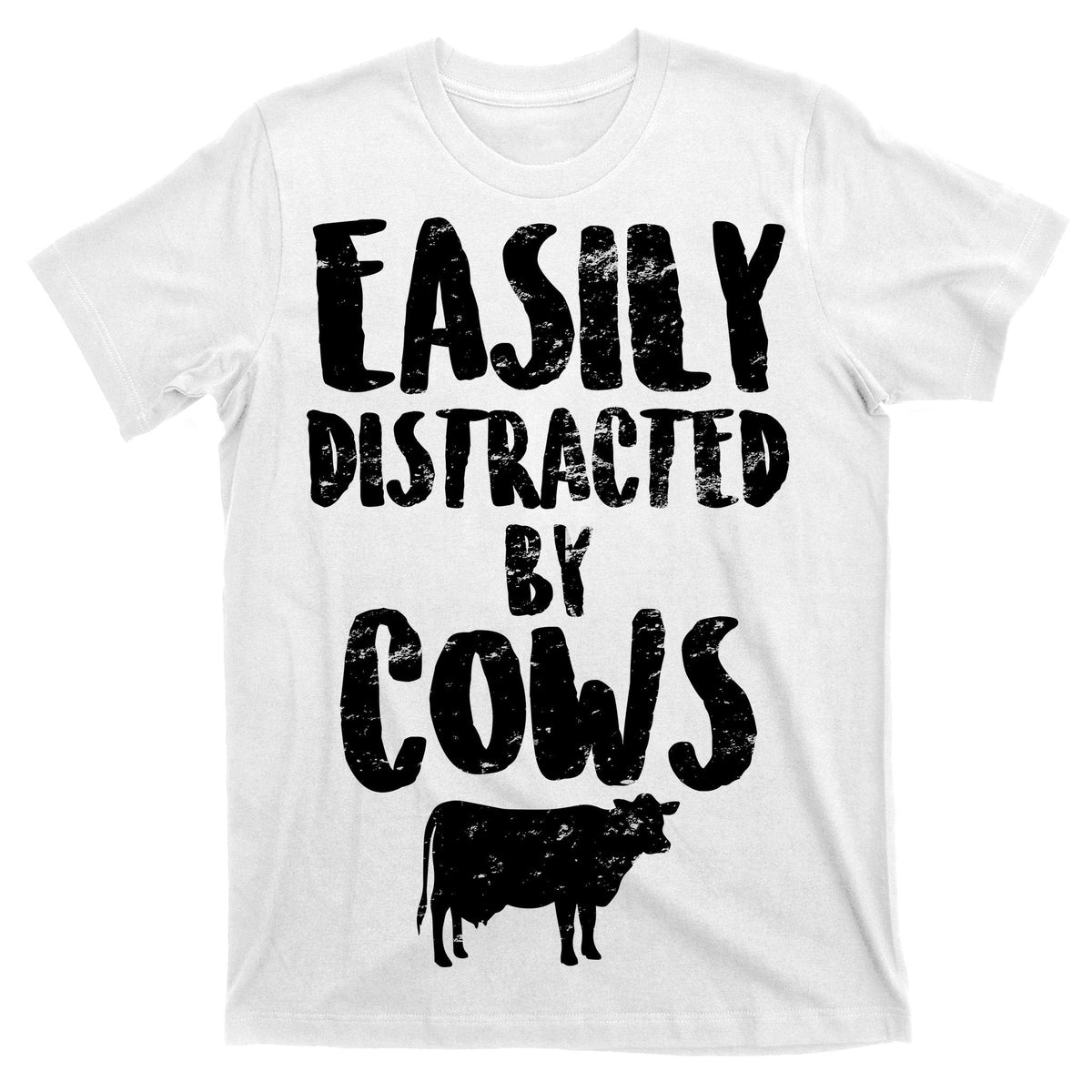 Easily Distracted By Cows T-Shirt product image 11
