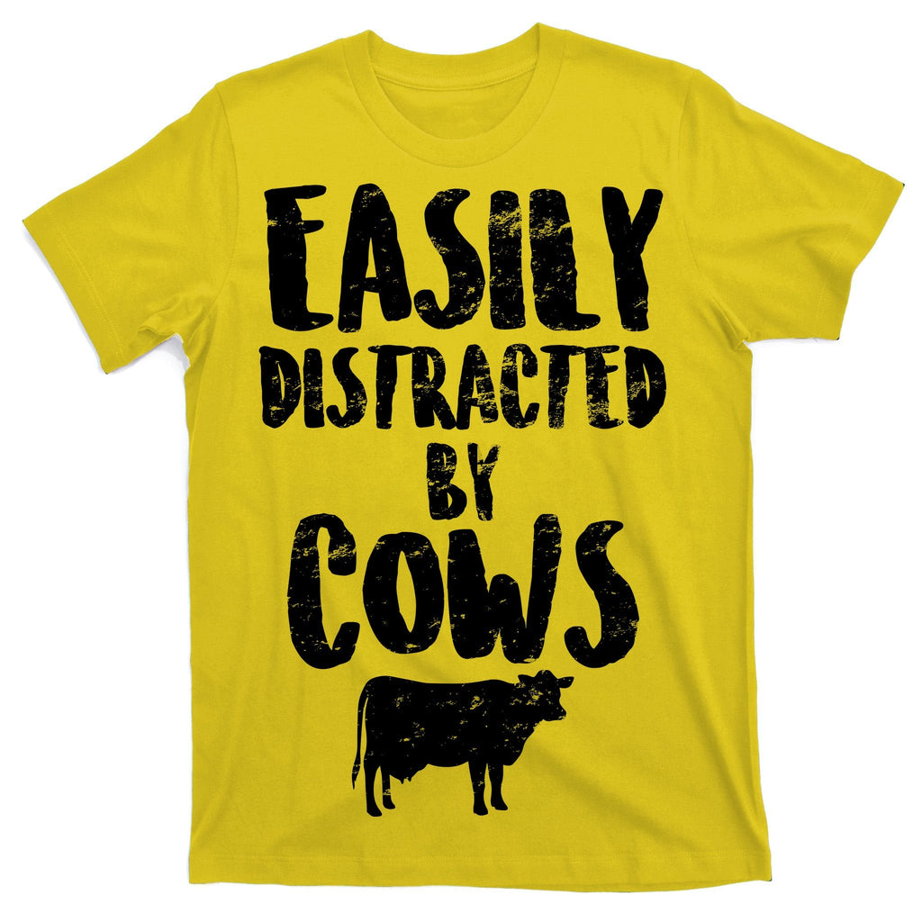 Easily Distracted By Cows T-Shirt product image 3