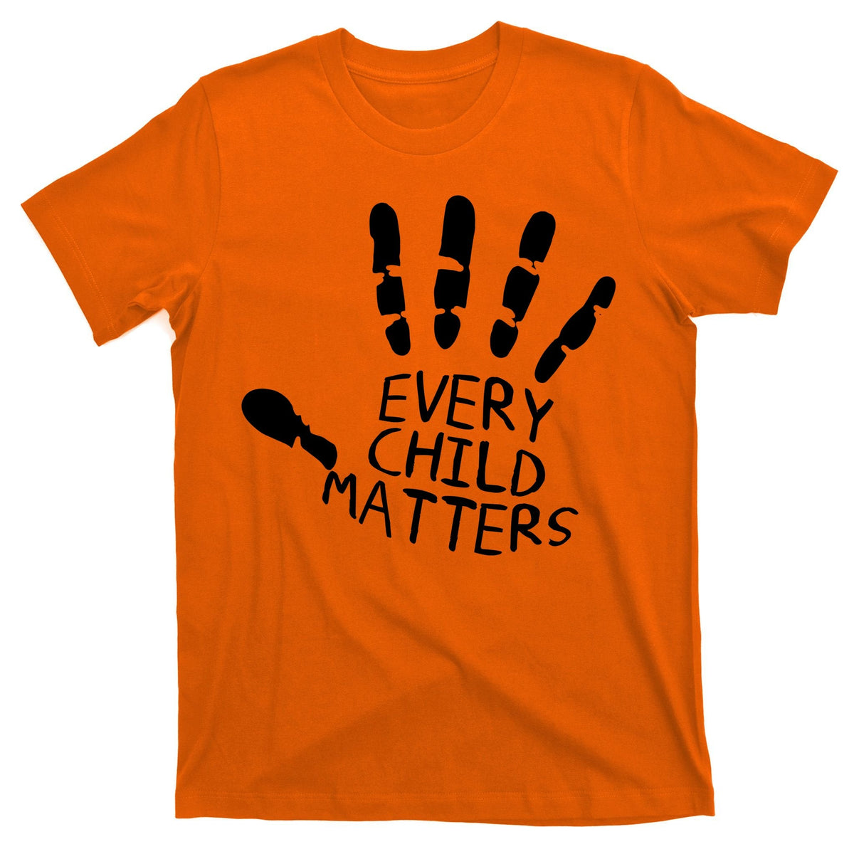 Every Child Matters Handprint Orange Day T-Shirt product image 5