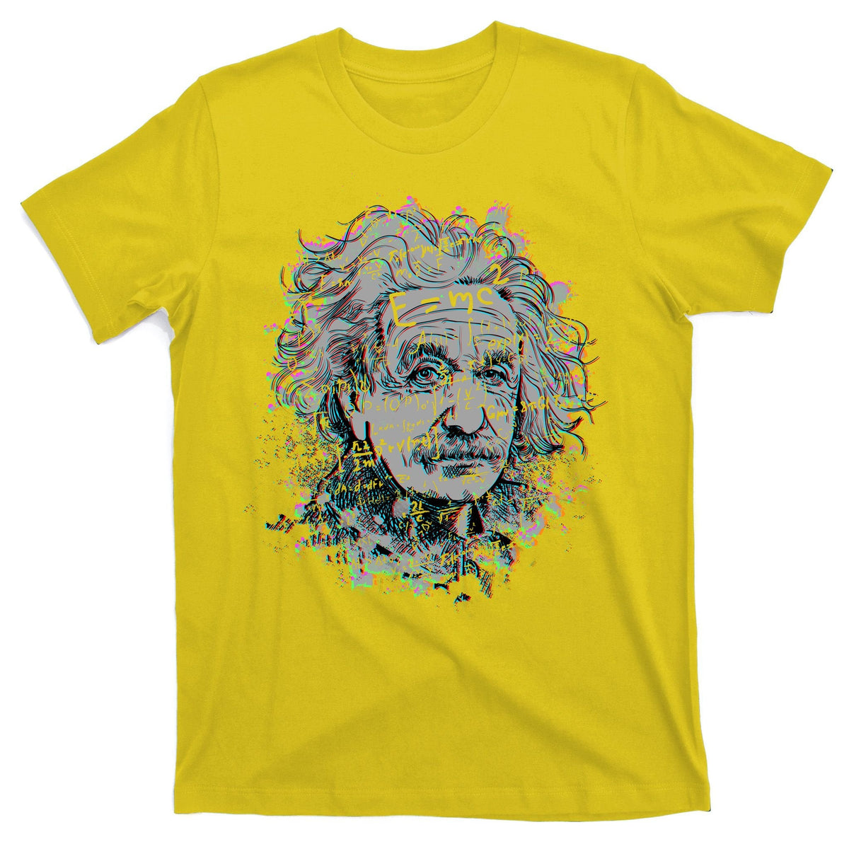 Einstein Paint Splatter T-Shirt product image 3