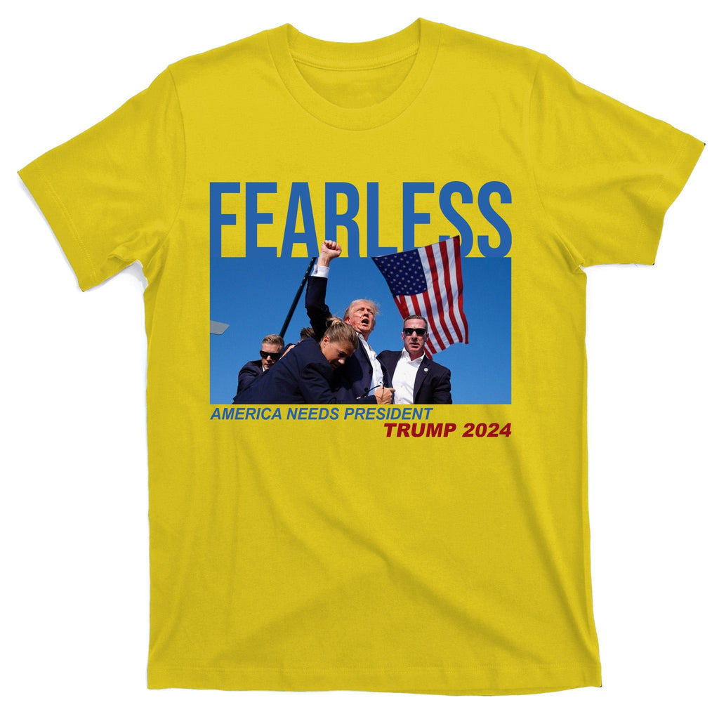 Fearless America Needs President Trump 2024 T-Shirt product image 3