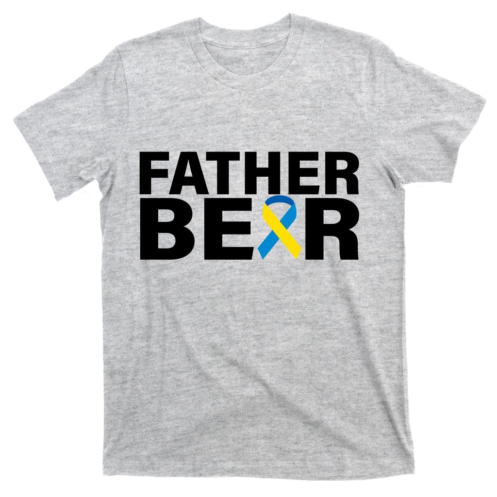 Father Bear Down Syndrome Awareness T-Shirt product image 9