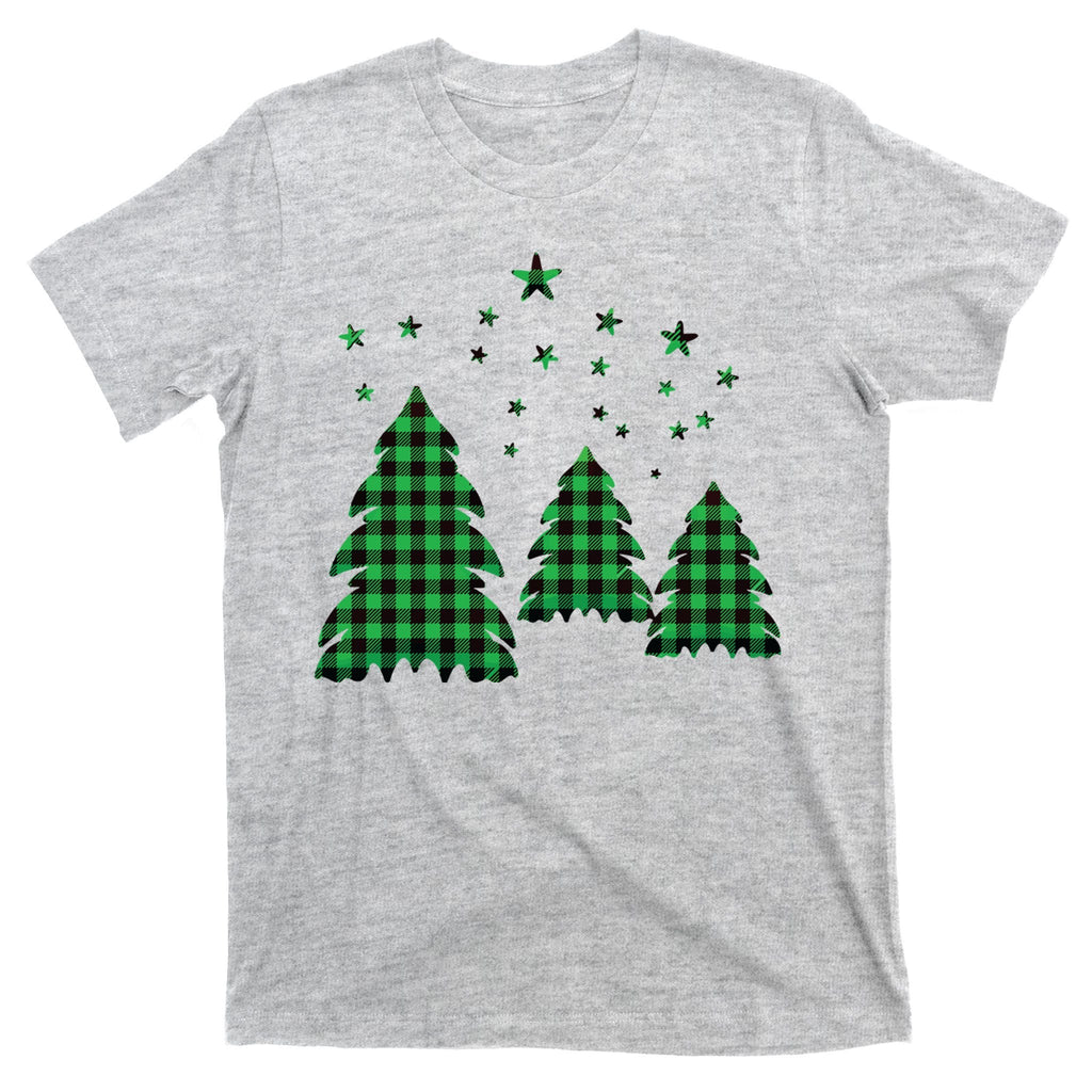 Festive Christmas Trees Pattern T-Shirt product image 9