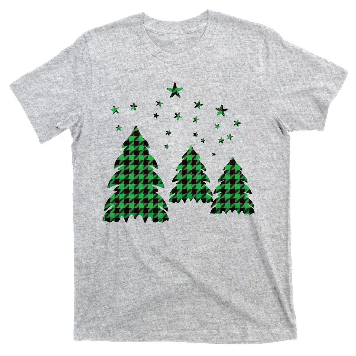 Festive Christmas Trees Pattern T-Shirt product image 9
