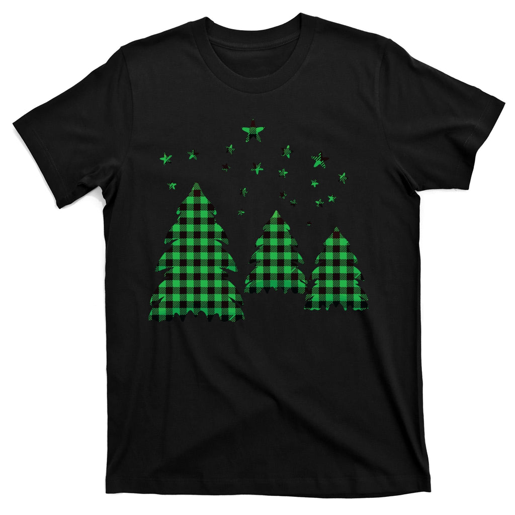 Festive Christmas Trees Pattern T-Shirt product image 7