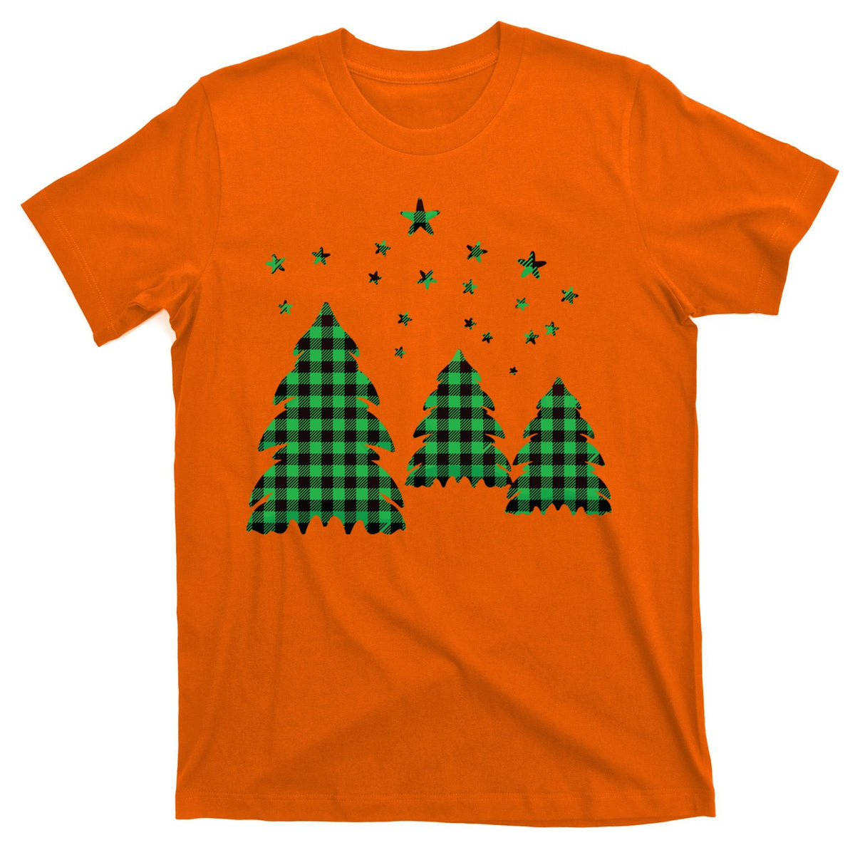 Festive Christmas Trees Pattern T-Shirt product image 5