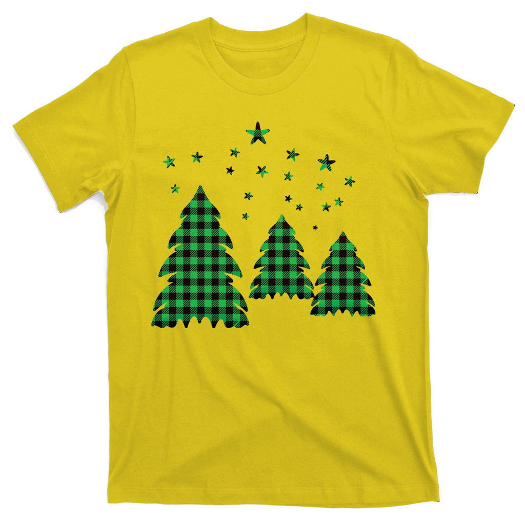 Festive Christmas Trees Pattern T-Shirt product image 3