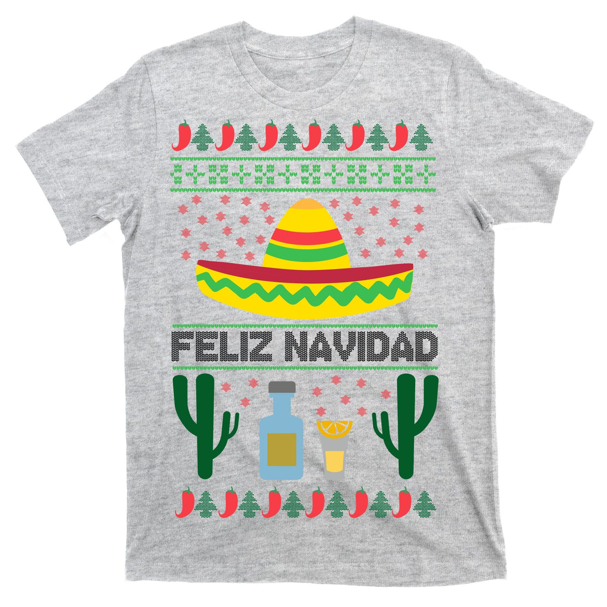 Feliz Navidad Ugly Christmas T-Shirt product image 9