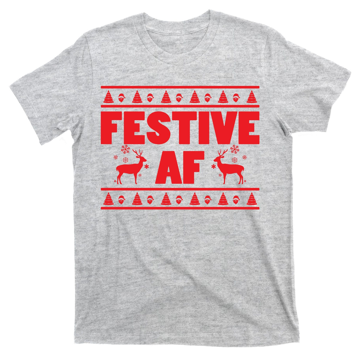 Festive AF Christmas T-Shirt product image 9