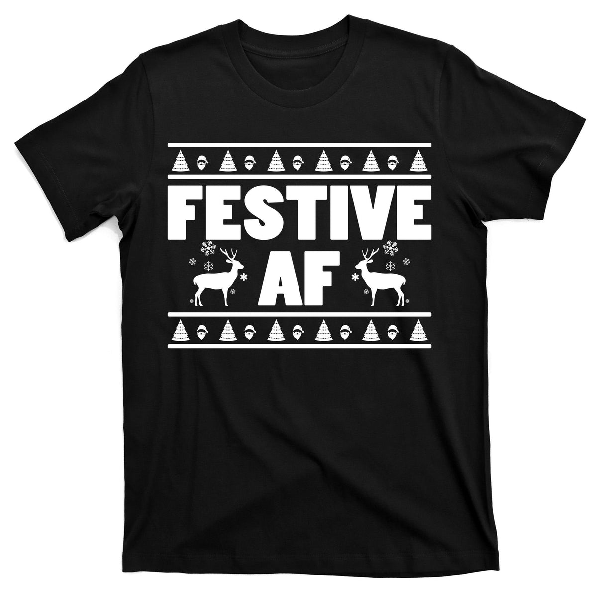 Festive AF Christmas T-Shirt product image 7