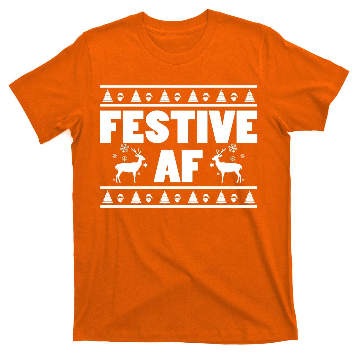 Festive AF Christmas T-Shirt product image 5
