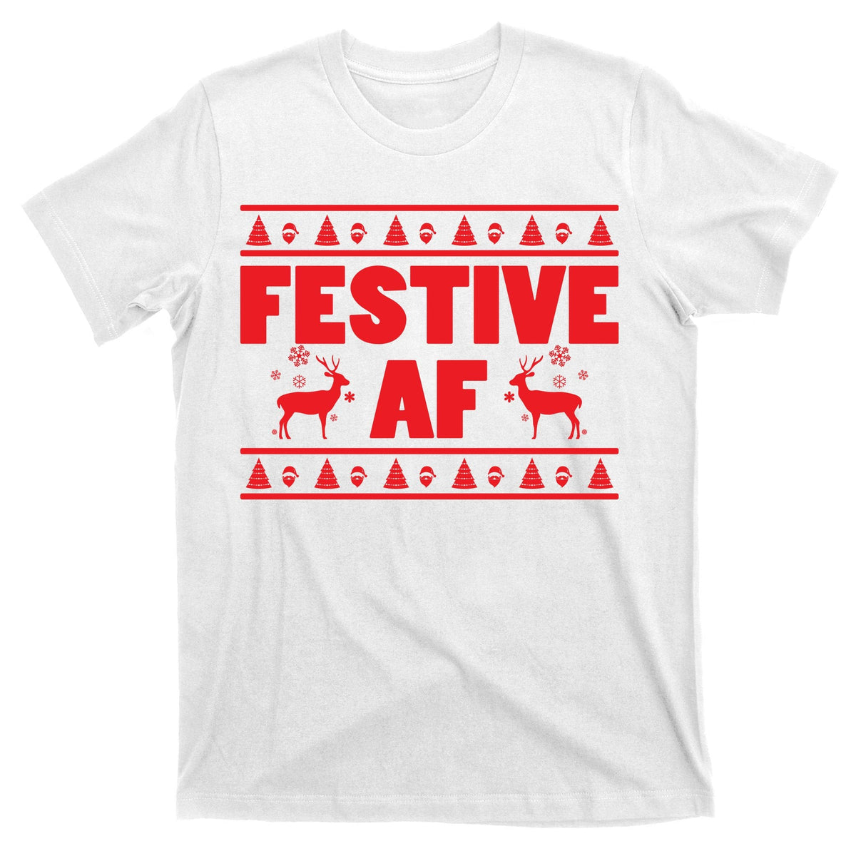 Festive AF Christmas T-Shirt product image 11