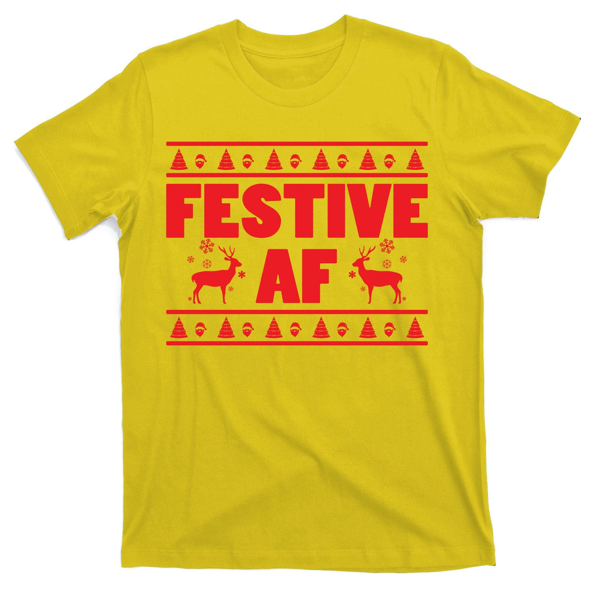 Festive AF Christmas T-Shirt product image 3