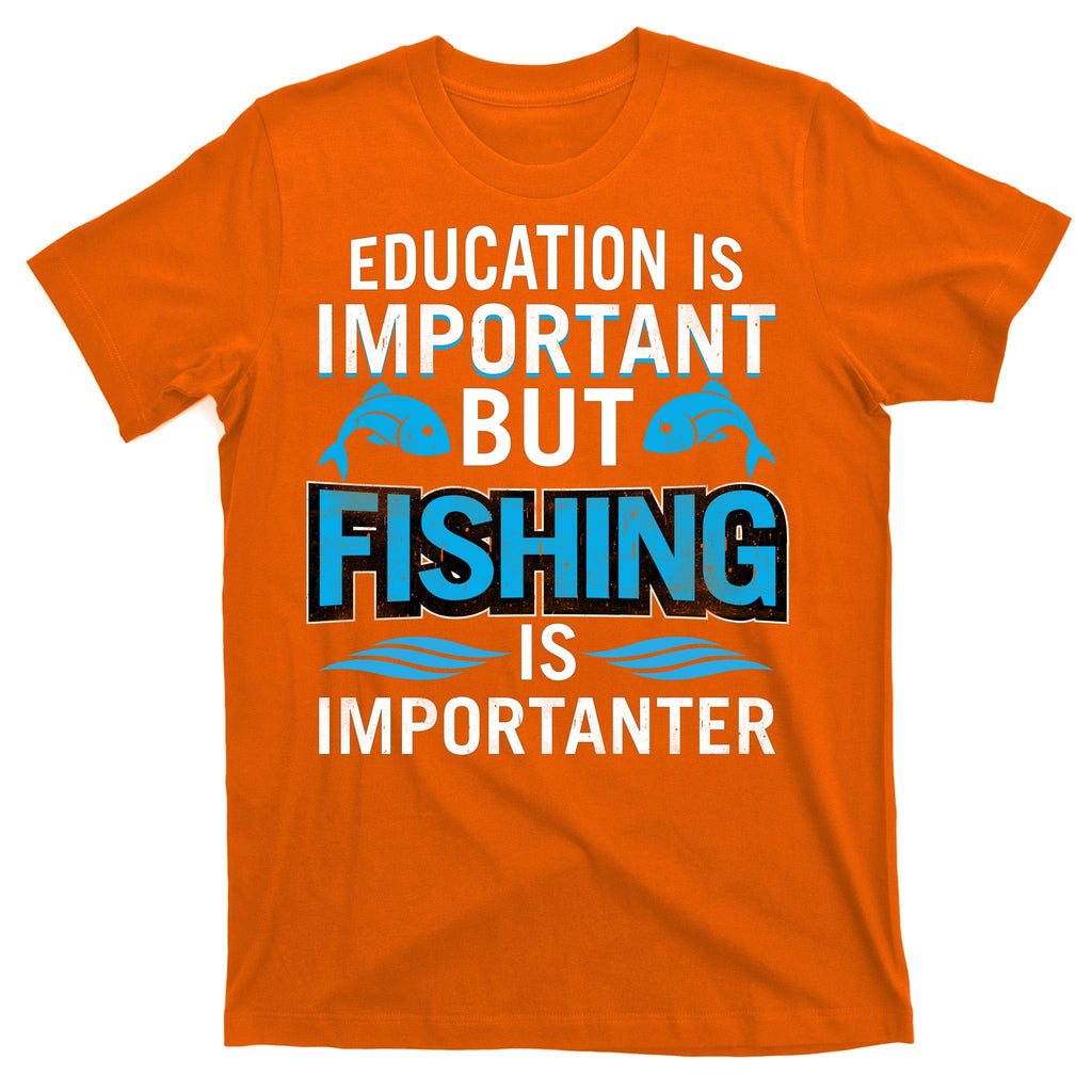 Fishing Is Important T-Shirt product image 5