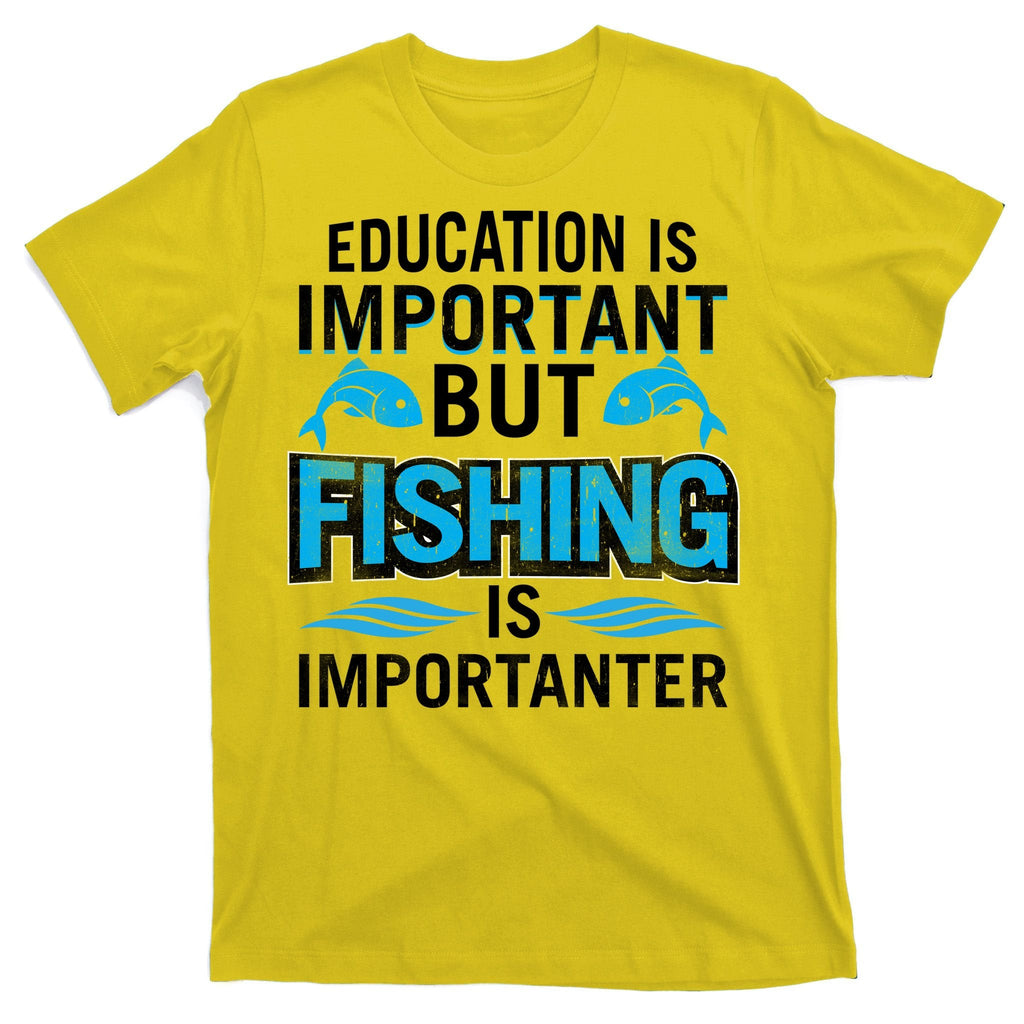 Fishing Is Important T-Shirt product image 3