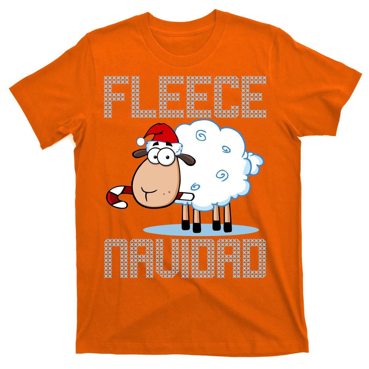 Fleece Navidad Sheep Lamb Ugly Christmas Sweater Design product image 5