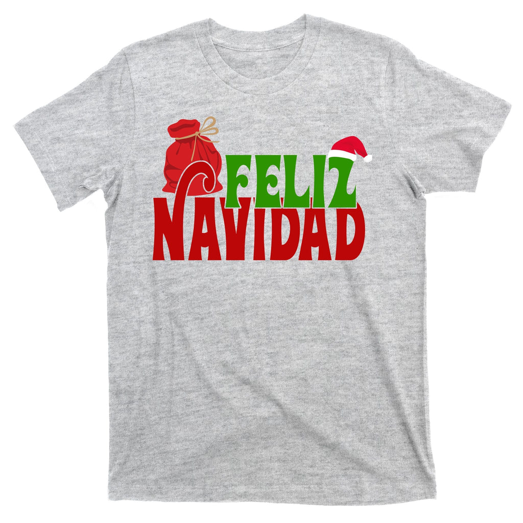 Feliz Navidad Spanish Christmas T-Shirt product image 3