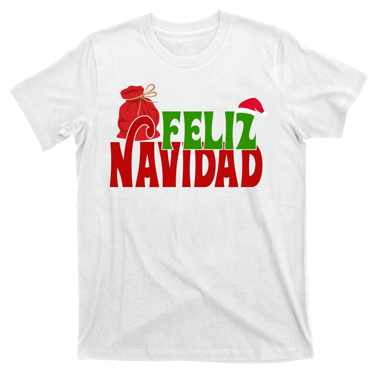 Feliz Navidad Spanish Christmas T-Shirt product image 5