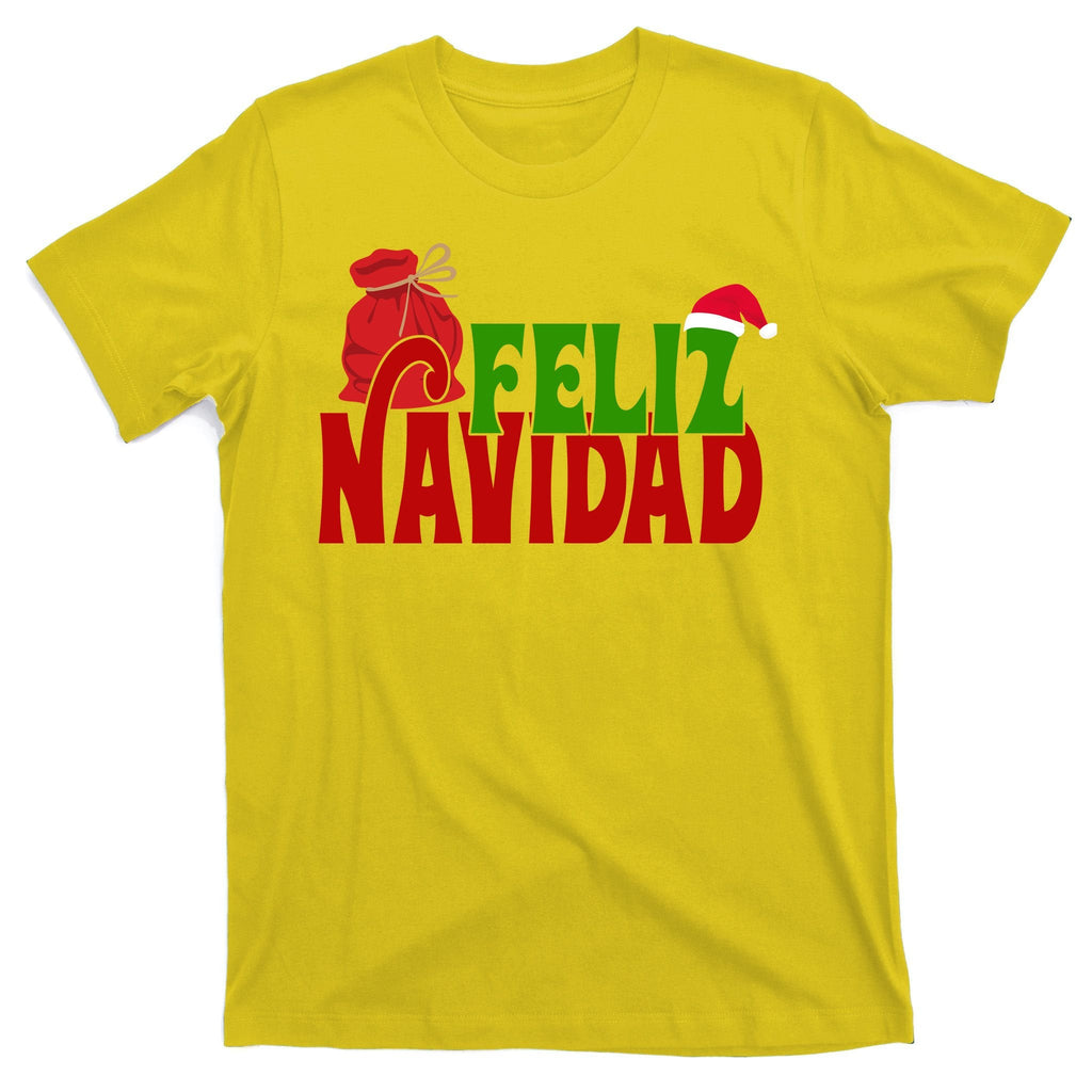 Feliz Navidad Spanish Christmas T-Shirt product image 1