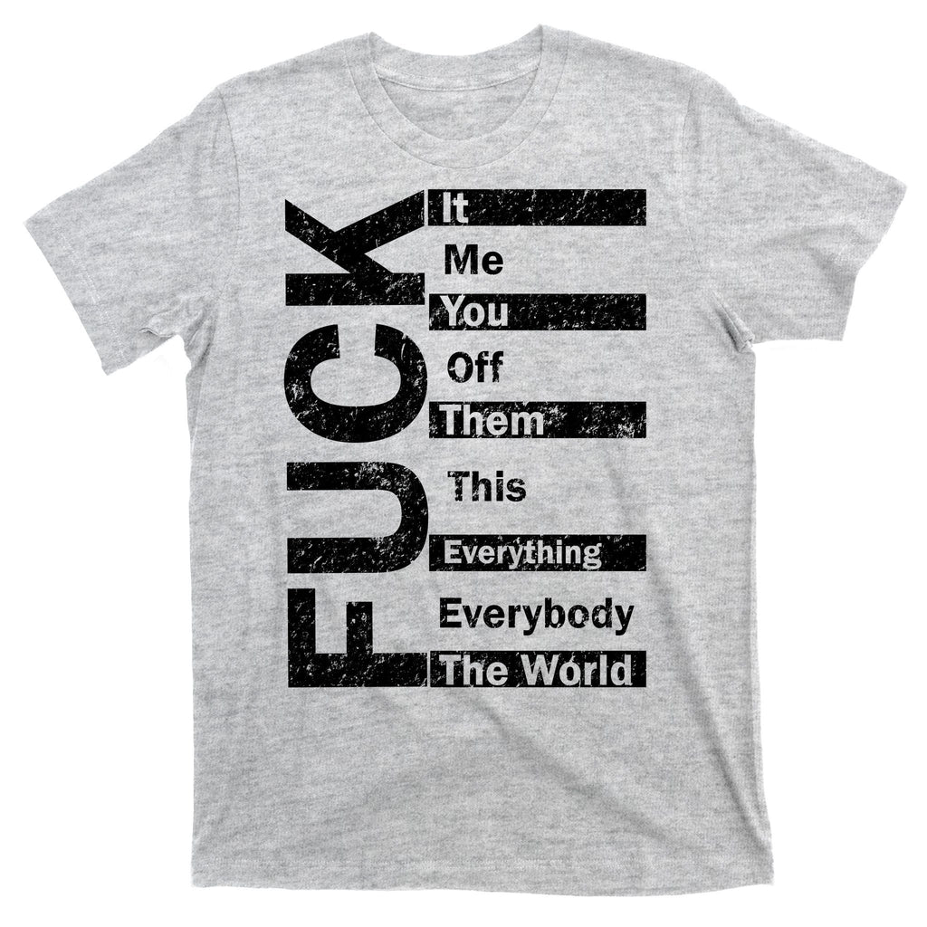F The World T-Shirt product image 9