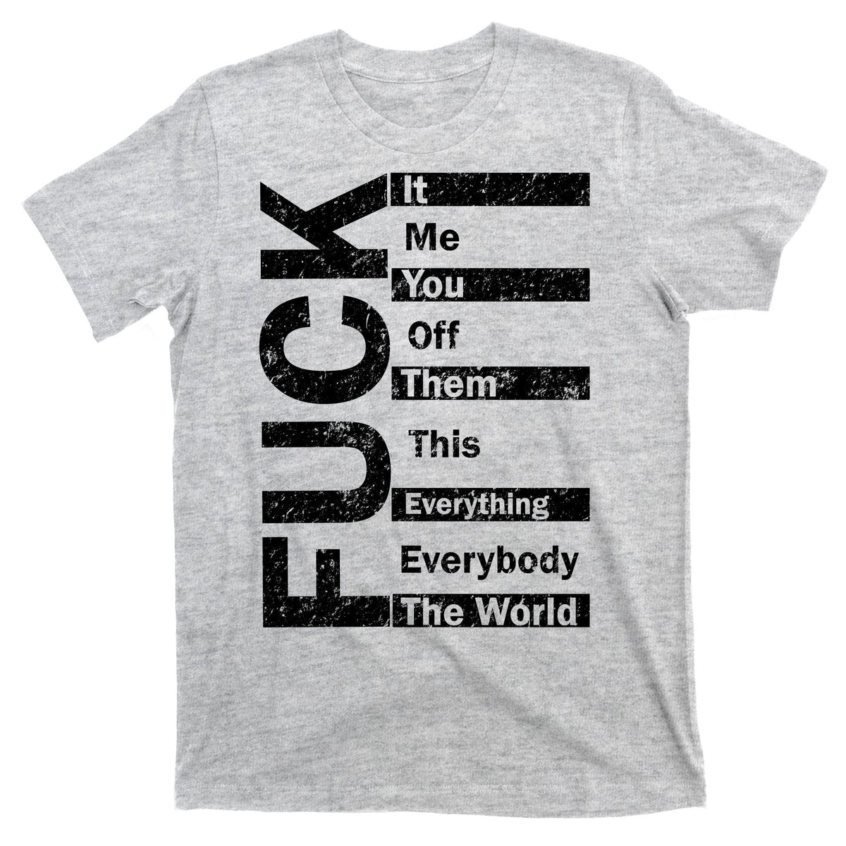 F The World T-Shirt product image 9