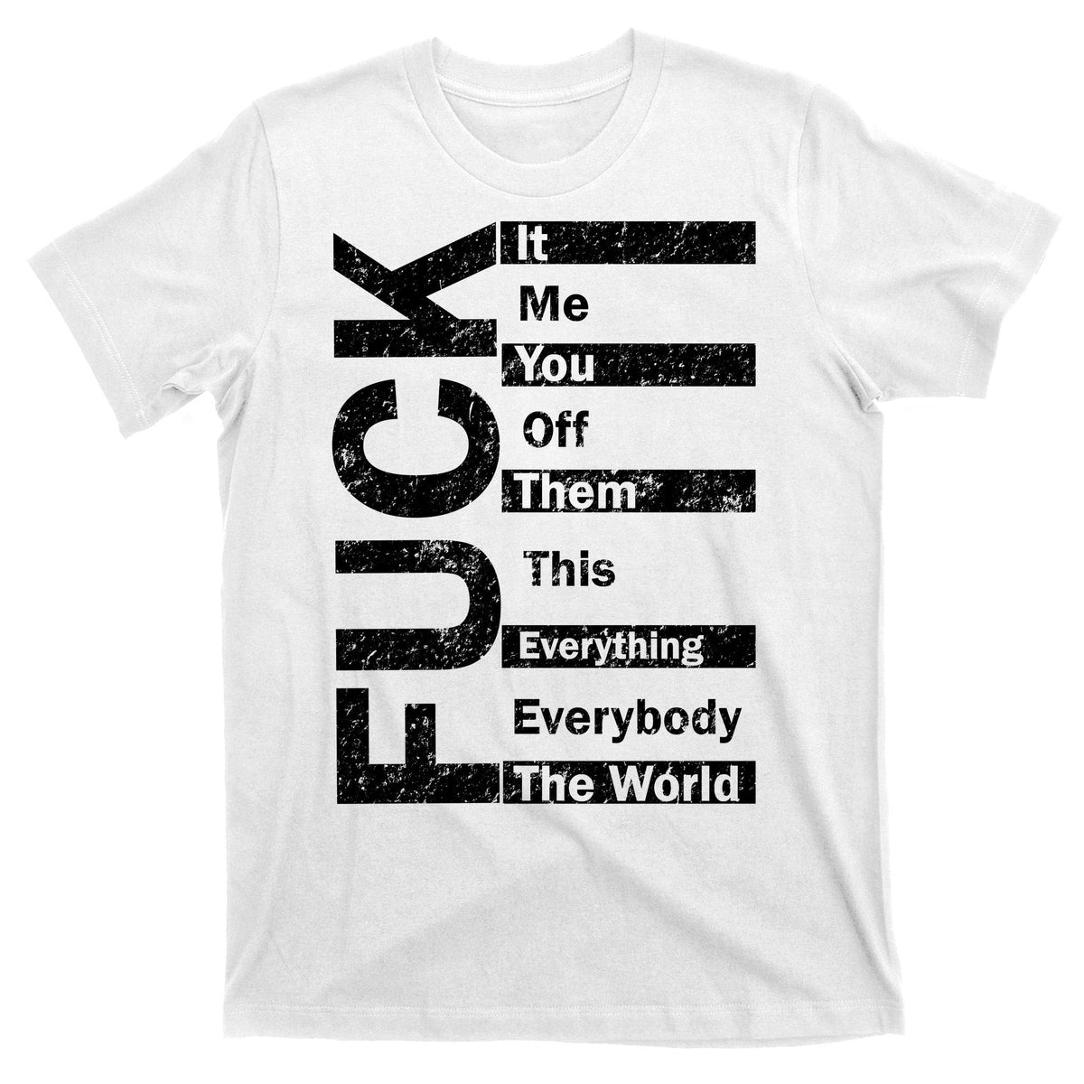 F The World T-Shirt product image 11