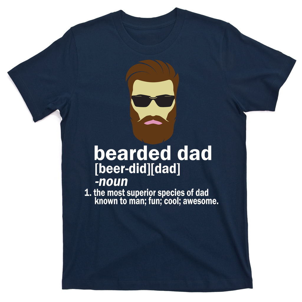 Funny Bearded Dad Definition T-Shirt product image 1