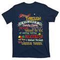 Funny Christmas Elf Map T-Shirt product image 1