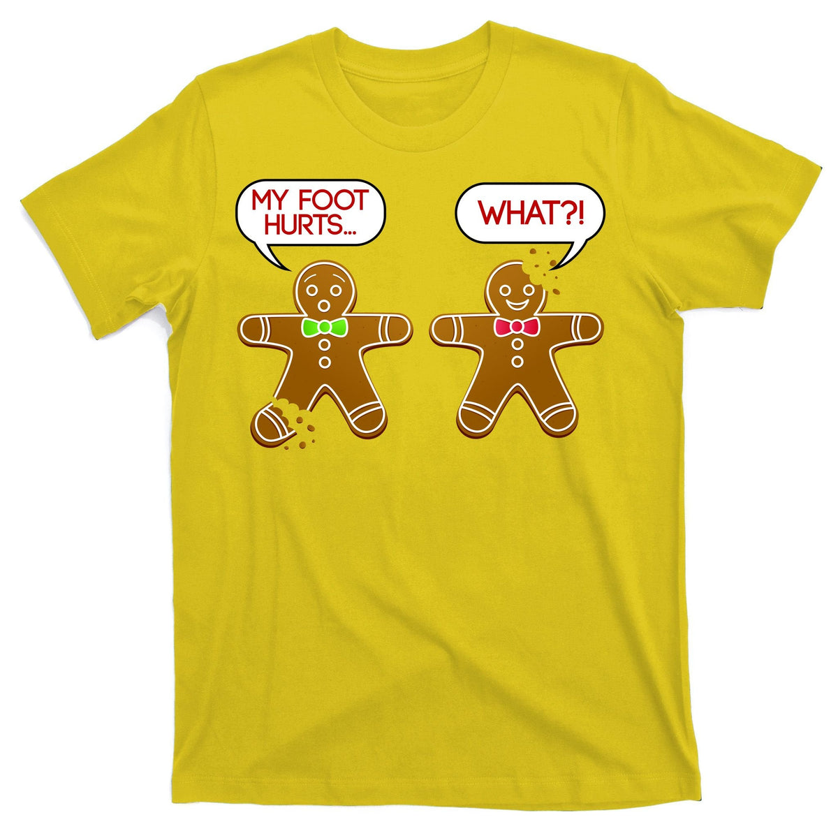 Funny Gingerbread Christmas T-Shirt product image 3