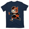 Funny Vintage Running Tiger Football Logo T-Shirt product image 1