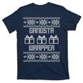 Gangster Wrapper Ugly Christmas T-Shirt product image 1