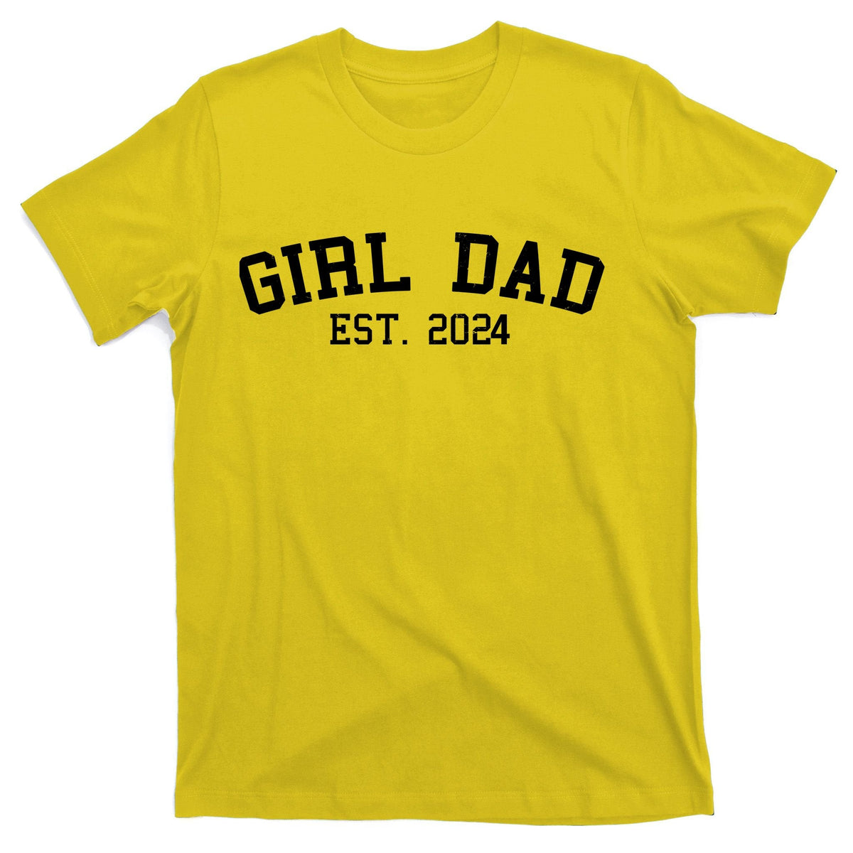 Girl Dad Est 2024 Celebrating New Baby T-Shirt product image 3
