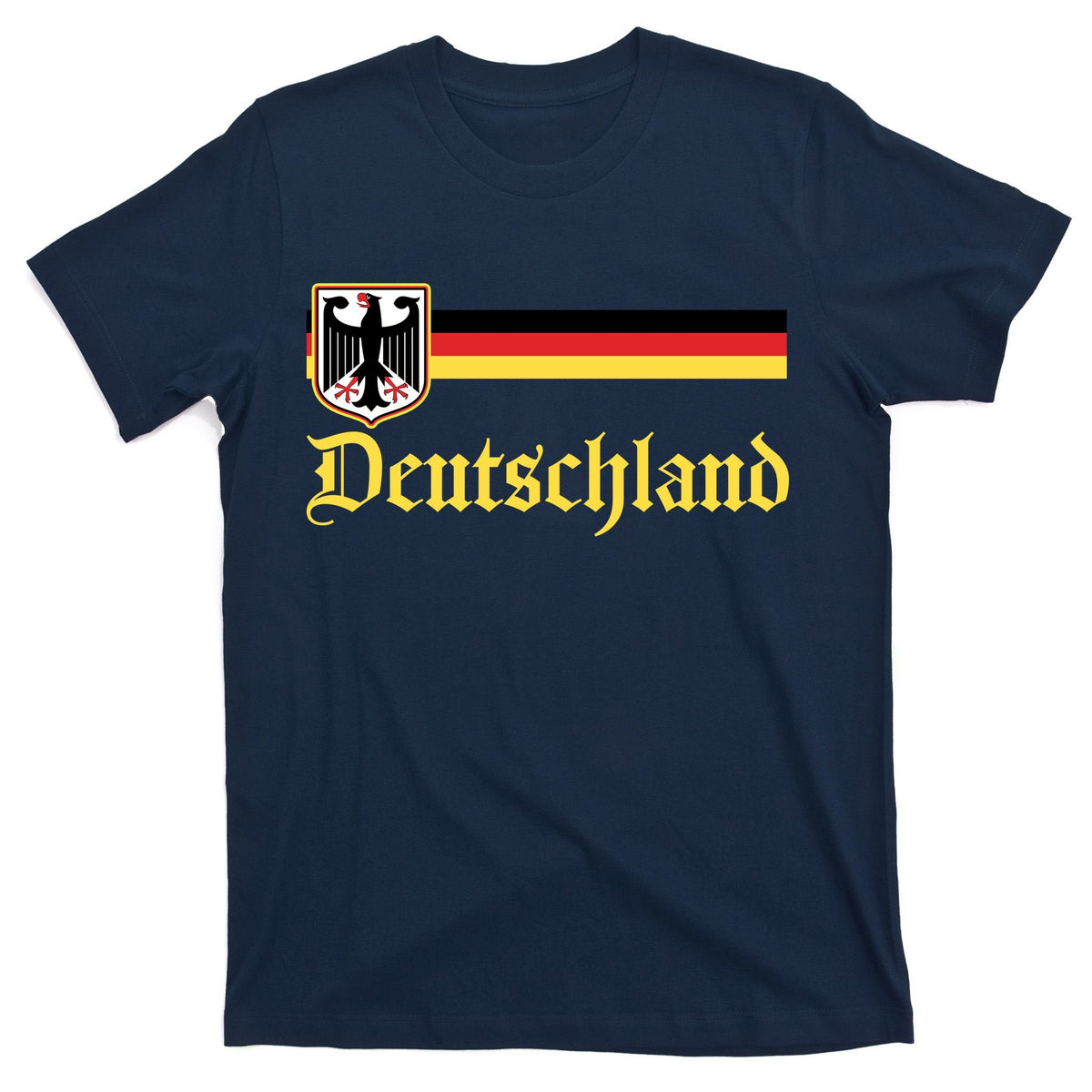 Germany Flag Stripe Logo T-Shirt product image 1