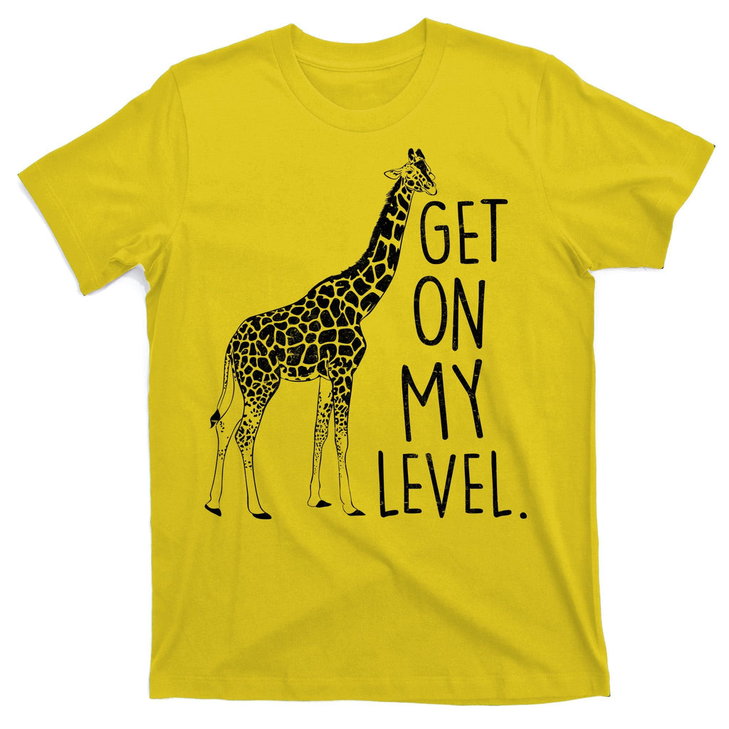 Get On My Level Giraffe T-Shirt product image 3