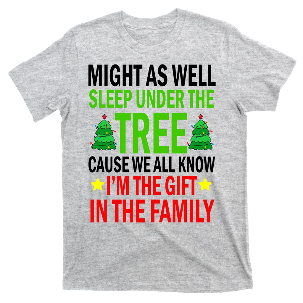 Gift In The Family Funny Christmas Holiday T-Shirt product image 9
