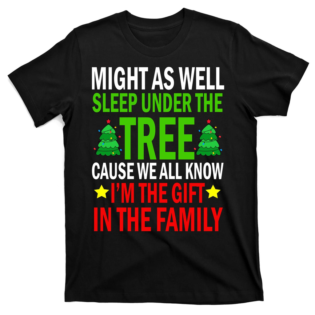 Gift In The Family Funny Christmas Holiday T-Shirt product image 7