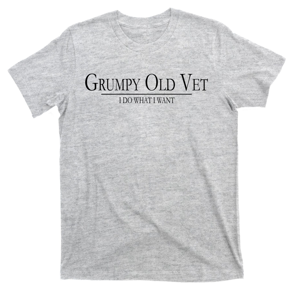 Grumpy Old Vet I Do What I Want T-Shirt product image 9