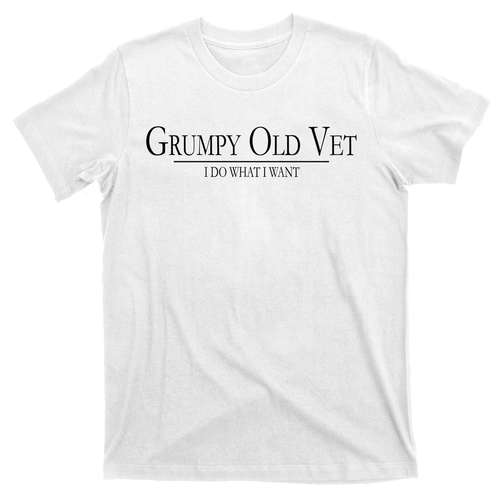 Grumpy Old Vet I Do What I Want T-Shirt product image 11